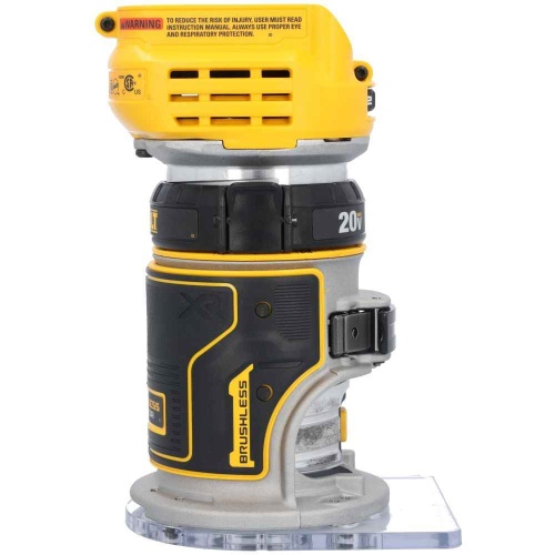 Аккумуляторный кромочный фрезер DEWALT DCW600B, 20 В, 25500 об/мин, 55 мм, без АКБ и ЗУ (DCW600B-XJ) фото 4