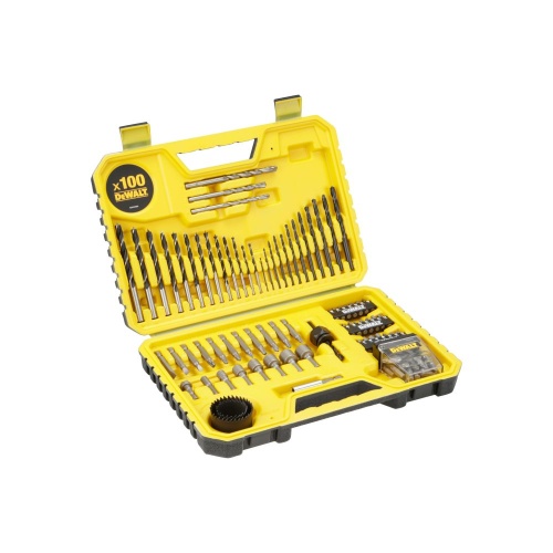 Набор сверл и насадок DEWALT DT71563, 100 предметов в пластиковом кейсе фото 6