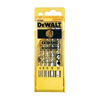 Набор сверл DEWALT DT6956 по бетону, 4/5/6/8/10 мм, 5 шт. (DT6956-QZ)