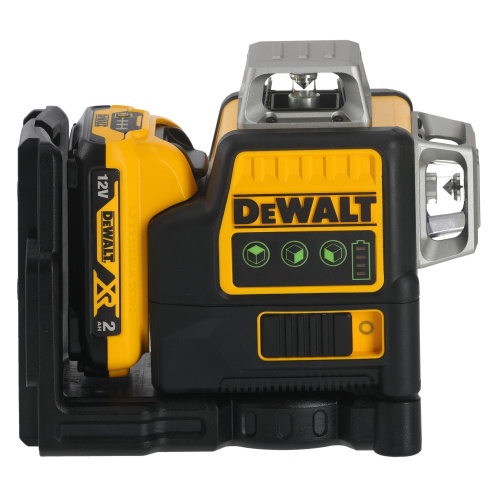Аккумуляторный лазерный нивелир DEWALT DCE089D1G, 12 В, зеленый луч, 35 м, с АКБ 2 Ач и ЗУ, в кейсе TSTAK (DCE089D1G-QW) фото 6 Аккумуляторный лазерный нивелир DEWALT DCE089D1G, 12 В, зеленый луч, 35 м, с АКБ 2 Ач и ЗУ, в кейсе TSTAK (DCE089D1G-QW) фото 6
