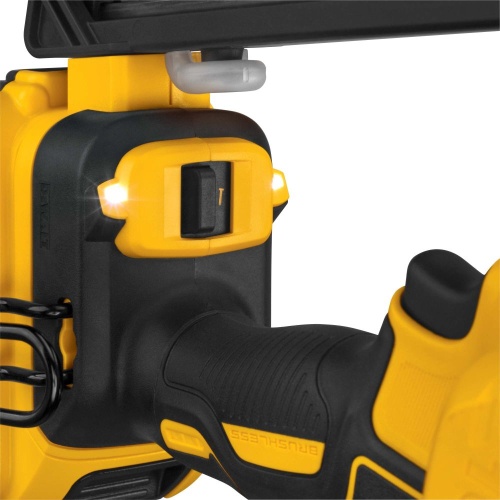 Аккумуляторный шпилькозабивной пистолет DEWALT DCN660P2, 18 В, 48 Дж, c 2 АКБ 5 Ач, ЗУ, в сумке фото 6