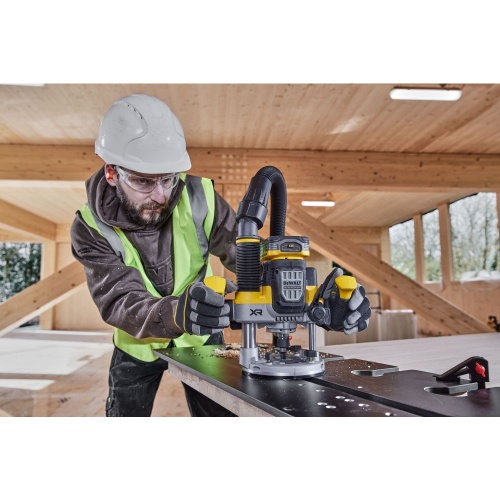 Аккумуляторный фрезер DEWALT DCW620NT, 18 В, 23000 об/мин, без АКБ и ЗУ, в кейсе TSTAK (DCW620NT-XJ) фото 9