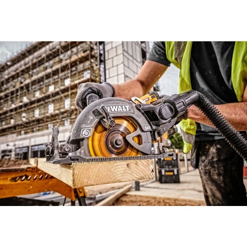 Аккумуляторная дисковая пила DEWALT DCS577N, 54 В, 190 мм, 5800 об/мин, без АКБ и ЗУ (DCS577N-XJ) фото 8