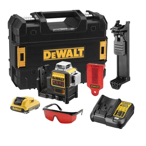 Самовыравнивающийся линейный КРАСНЫЙ лазерный уровень DEWALT DCE089D1R Самовыравнивающийся линейный КРАСНЫЙ лазерный уровень DEWALT DCE089D1R