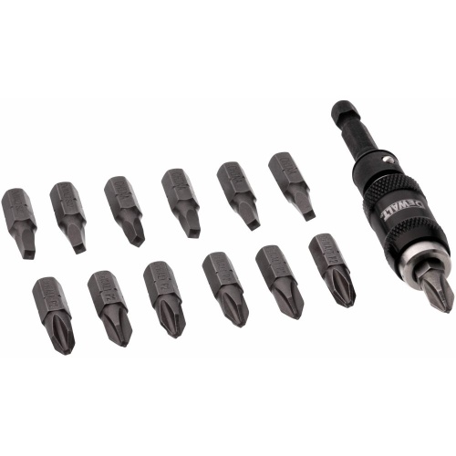 Набор бит DEWALT DWPVTC14, с магнитным держателем, PH2/SQ2, 25 мм, 14 шт. (DWPVTC14-XJ) фото 4