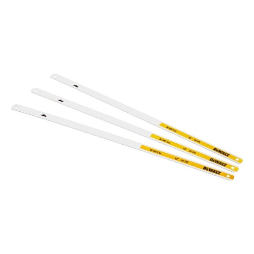 Смешанные ножовочные полотна DEWALT по металлу, 18, 24, 32 TPI, 3 шт, DWHT0-20558 фото 4