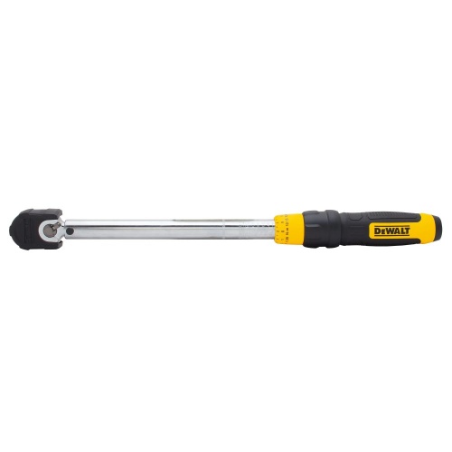 Динамометрический ключ DEWALT DWMT75463-0, 3/8", 27-135 Нм, 44 см фото 6