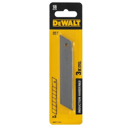 Лезвие для ножа сегментированное DEWALT DWHT11719-0, 3 шт. фото 3
