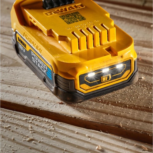 Аккумулятор DEWALT POWERSTACK DCBP034E2, Li-Ion, 18 В, 1.7 Ач, 2 шт. (DCBP034E2-XJ) фото 2