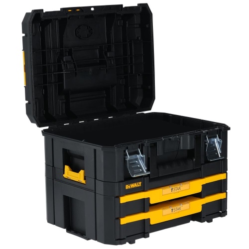 Комплект ящиков для инструмента DEWALT TSTAK DWST83395-1, 2 шт., 11 и 8 л фото 6 Комплект ящиков для инструмента DEWALT TSTAK DWST83395-1, 2 шт., 11 и 8 л фото 6