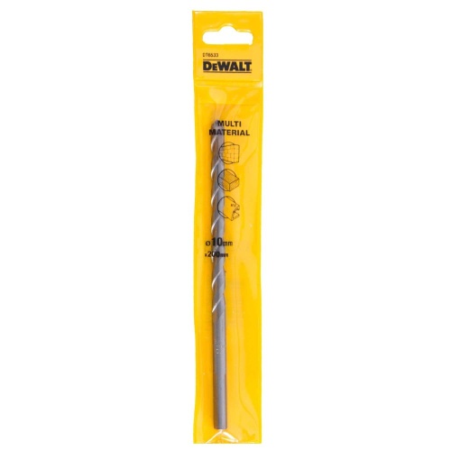 Сверло DEWALT multimaterial DT6533, 10 x 200 x 170 мм Сверло DEWALT multimaterial DT6533, 10 x 200 x 170 мм