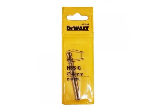Сверло DEWALT DT5209 HSS-G 4mm (2 шт.)