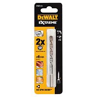 Сверло DEWALT EXTREME DT6675, по бетону и камню с 3 гранным хвостовиком 6 x 100 мм