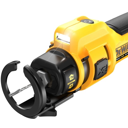 Аккумуляторный фрезер для гипсокартона DEWALT DCE555N, 18 В, 26000 об/мин, без АКБ и ЗУ (DCE555N-XJ) фото 6