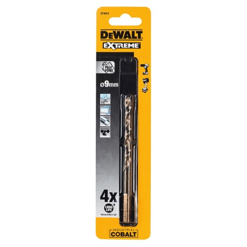 Сверло DEWALT DT4913, по металлу COBALT 5%, 9 x 125 x 78 мм Сверло DEWALT DT4913, по металлу COBALT 5%, 9 x 125 x 78 мм
