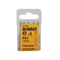 Биты DEWALT DT7245, Ph1 x 50 мм, 5 шт.