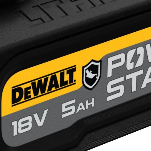 Аккумулятор DEWALT POWERSTACK DCBP518G Li-Ion| 18 В| 5 Ач DCBP518G-XJ (прорезиненный корпус) фото 3