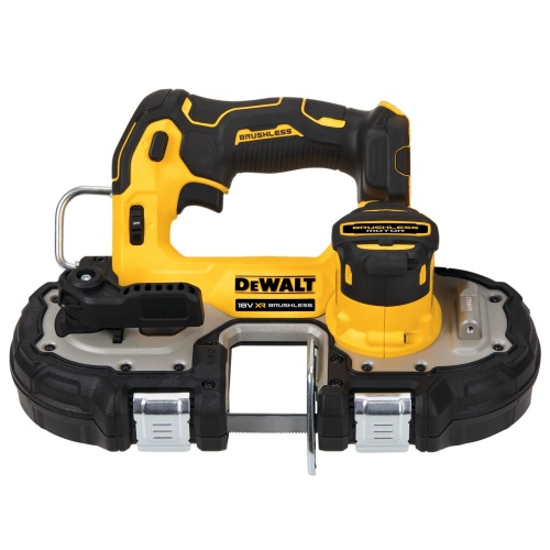 Аккумуляторная ручная ленточная пила DEWALT DCS377NT, 18 В, 116 м/мин, без АКБ и ЗУ, в кейсе TSTAK (DCS377NT-XJ) фото 7