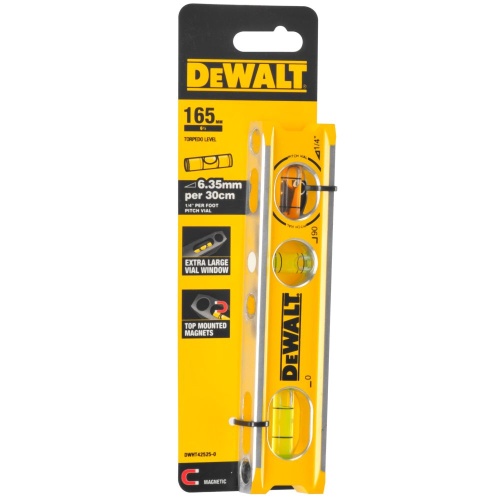Уровень DEWALT DWHT42525-0, 16.5 см фото 8 Уровень DEWALT DWHT42525-0, 16.5 см фото 8