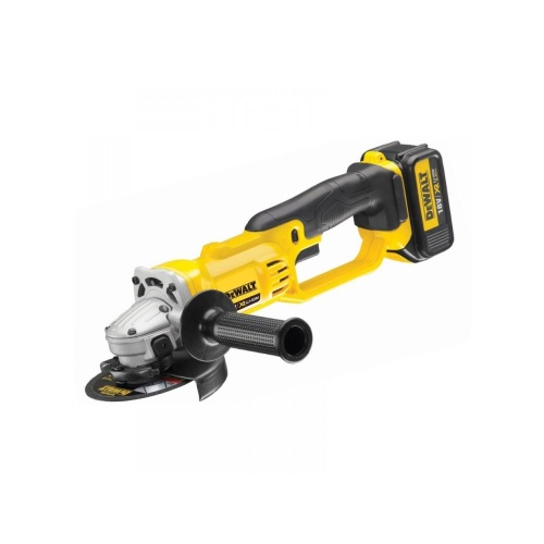 Аккумуляторная угловая шлифмашина DEWALT DCG412M2, 18 В, 125 мм, 7000 об/мин, с 2 АКБ 4 Ач и ЗУ, в кейсе (DCG412M2-QW) Аккумуляторная угловая шлифмашина DEWALT DCG412M2, 18 В, 125 мм, 7000 об/мин, с 2 АКБ 4 Ач и ЗУ, в кейсе (DCG412M2-QW)
