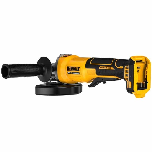 Аккумуляторная угловая шлифмашина DEWALT DCG408N, 18 В, 125 мм, 9000 об/мин, без АКБ и ЗУ (DCG408N-XJ) фото 7 Аккумуляторная угловая шлифмашина DEWALT DCG408N, 18 В, 125 мм, 9000 об/мин, без АКБ и ЗУ (DCG408N-XJ) фото 7