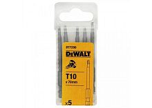Биты DEWALT DT7290 T10 x 70mm (5 шт.)