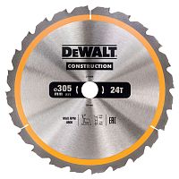 Диск пильный по дереву DEWALT CONSTRUCTION, 305х30х2 мм (DT1958-QZ)