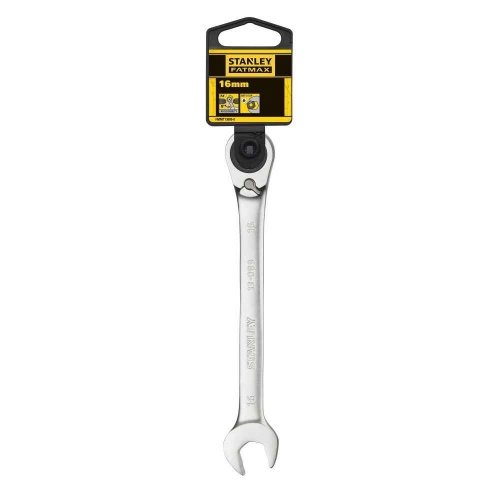 Комбинированный гаечный ключ STANLEY FATMAX FMMT13089-0, с храповым механизмом, 16 мм фото 6 Комбинированный гаечный ключ STANLEY FATMAX FMMT13089-0, с храповым механизмом, 16 мм фото 6