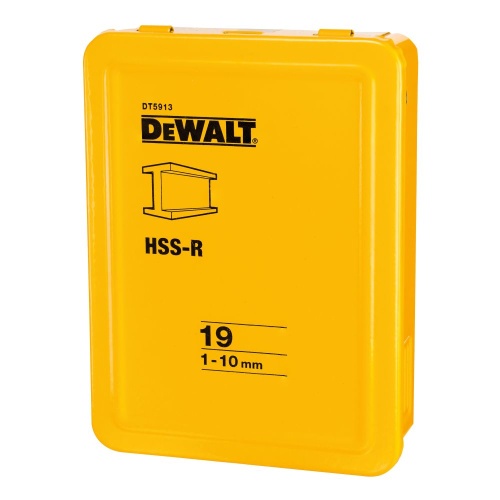 Набор сверл DEWALT DT5913 по металлу, 1-10 мм, 19 шт. (DT5913-QZ) фото 3