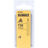 Биты DEWALT DT7295, T30 x 70 мм, 5 шт.