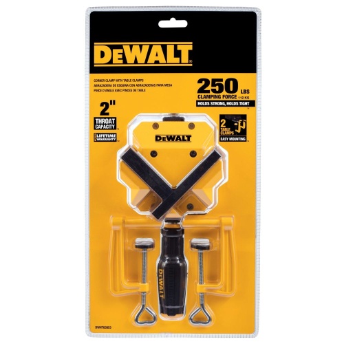 Угловая струбцина DEWALT DWHT83853-0, 57 мм, 112 кг фото 5
