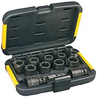 Набор торцевых головок DEWALT DT7506, 17 предметов в боксе