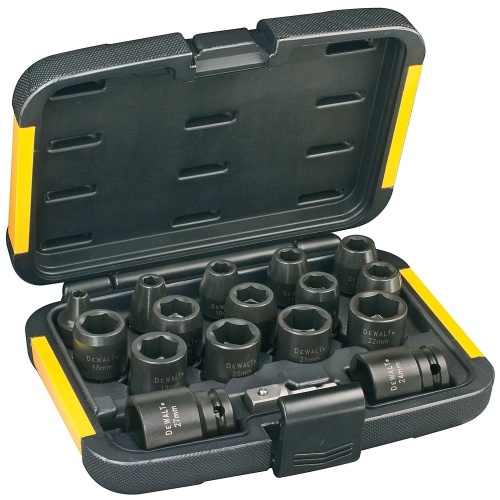 Набор торцевых головок DEWALT DT7506, 17 предметов в боксе