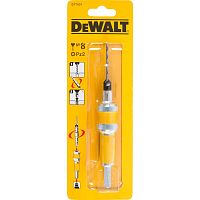 Быстросменный узел DEWALT DT7601, хвостовик, бита Pz2, пилотное сверло с зенкером для шурупов толщиной 4 мм, Flip&Drive
