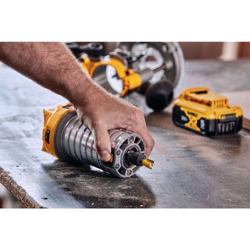 Аккумуляторный кромочный фрезер DEWALT DCW600B, 20 В, 25500 об/мин, 55 мм, без АКБ и ЗУ (DCW600B-XJ) фото 3