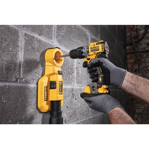 Ударная дрель-шуруповерт DEWALT DCD706D2, 12 В, 1500 об/мин, 25500 уд/мин, с 2 АКБ 2 Ач и ЗУ, в кейсе TSTAK (DCD706D2-QW) фото 6
