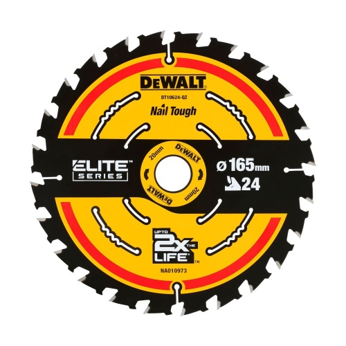 Пильный диск DEWALT EXTREME DT10624, 165/20 мм. фото 2