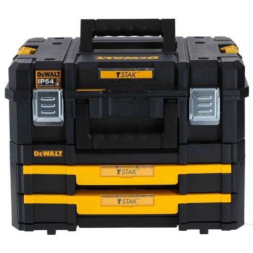 Комплект ящиков для инструмента DEWALT TSTAK DWST83395-1, 2 шт., 11 и 8 л фото 7 Комплект ящиков для инструмента DEWALT TSTAK DWST83395-1, 2 шт., 11 и 8 л фото 7