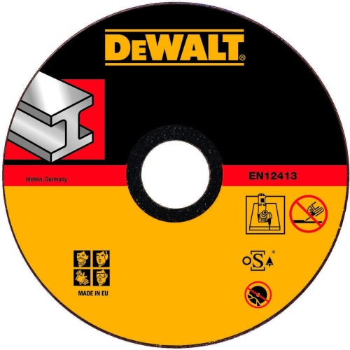 Круг отрезной DEWALT INDUSTRIAL DT42380Z, по металлу, 180 x 22.2 x 1.6 мм, тип 1 Круг отрезной DEWALT INDUSTRIAL DT42380Z, по металлу, 180 x 22.2 x 1.6 мм, тип 1