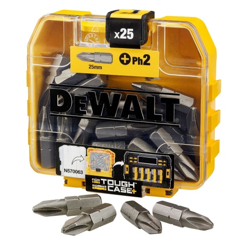 Бита DEWALT PH2, 25 мм, шестигранный (HEX), (DT71522-QZ) фото 3