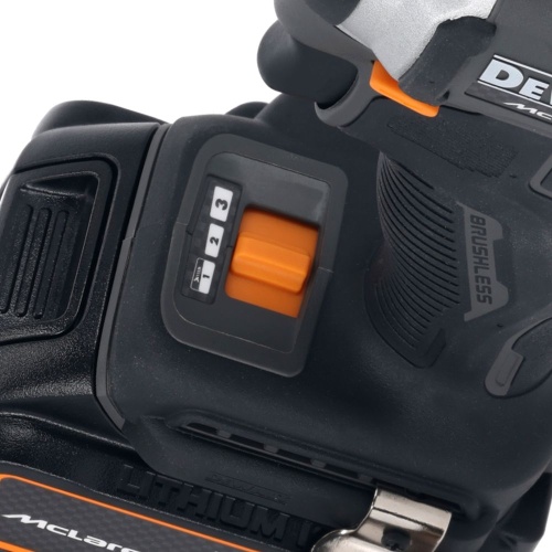 Аккумуляторный набор DEWALT McLaren Limited Edition DCK200MP2T: дрель-шуруповерт + шуруповерт, с 2 АКБ 5 Ач и ЗУ, в кейсе TSTAK фото 4 Аккумуляторный набор DEWALT McLaren Limited Edition DCK200MP2T: дрель-шуруповерт + шуруповерт, с 2 АКБ 5 Ач и ЗУ, в кейсе TSTAK фото 4
