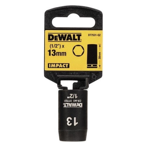 Ударная накидная головка 13MM ½" DEWALT DT7531