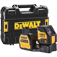 Лазерный построитель плоскостей DEWALT DCE088NG18, 12/18 В, зеленый луч, 30 м, без АКБ и ЗУ, в кейсе TSTAK (DCE088NG18-XJ)