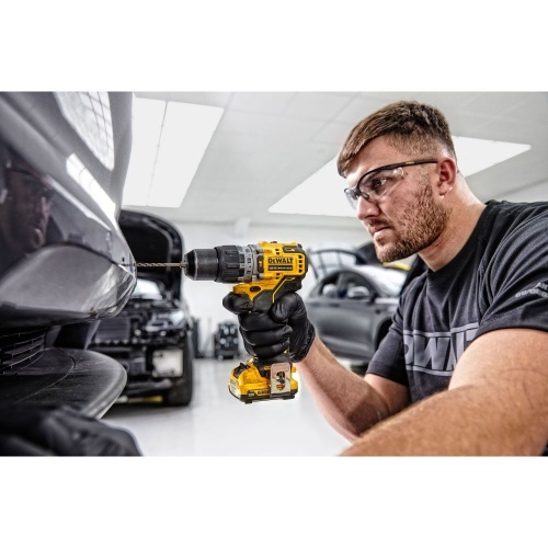 Ударная дрель-шуруповерт DEWALT DCD706D2, 12 В, 1500 об/мин, 25500 уд/мин, с 2 АКБ 2 Ач и ЗУ, в кейсе TSTAK (DCD706D2-QW) фото 5
