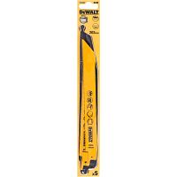 Полотно по металлу для сабельных пил биметаллическое DEWALT DT2353, BiM, 203 x 1.8 мм, 5 шт.