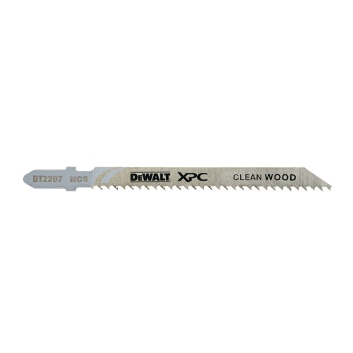 Пилка для лобзика DEWALT EXTREME PRECISION CUT DT2207, по дереву из высокоуглеродистой стали, HCS, 100 x 75 x 2.5 x 40 мм, T101BR, 5 шт. фото 2