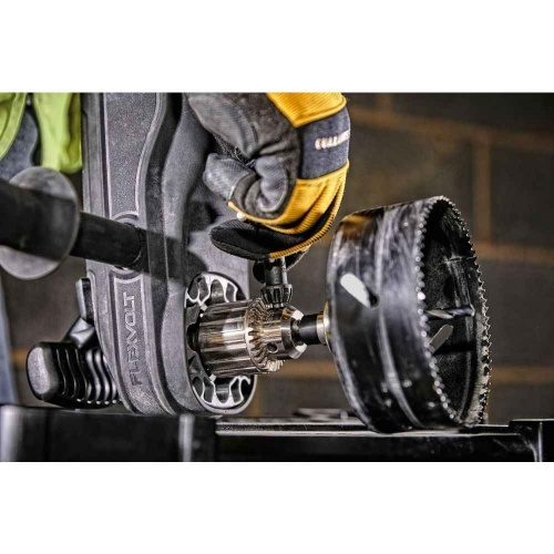 Аккумуляторная угловая дрель DEWALT DCD470N, 54 В, 1320 об/мин, без АКБ и ЗУ (DCD470N-XJ) фото 3