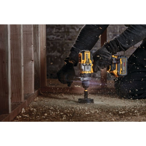 Ударная дрель-шуруповерт DEWALT DCD999NT, 18 В, 2250 об/мин, 38250 уд/мин, без АКБ и ЗУ, в кейсе TSTAK (DCD999NT-XJ) фото 3