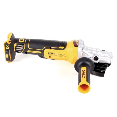 Аккумуляторная угловая шлифмашина DEWALT DCG405FNT, 18 В, 125 мм, 9000 об/мин, без АКБ и ЗУ, в кейсе TSTAK (DCG405FNT-XJ) фото 6