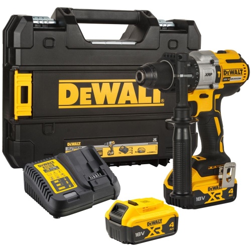 Дрель-шуруповерт DEWALT DCD996M2, 18 В, 2250 об/мин, 38250 уд/мин, с 2 АКБ 4 Ач и ЗУ, в кейсе TSTAK (DCD996M2-QW) Дрель-шуруповерт DEWALT DCD996M2, 18 В, 2250 об/мин, 38250 уд/мин, с 2 АКБ 4 Ач и ЗУ, в кейсе TSTAK (DCD996M2-QW)